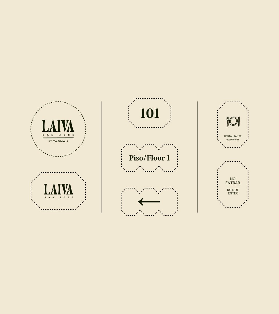 Laiva signage system