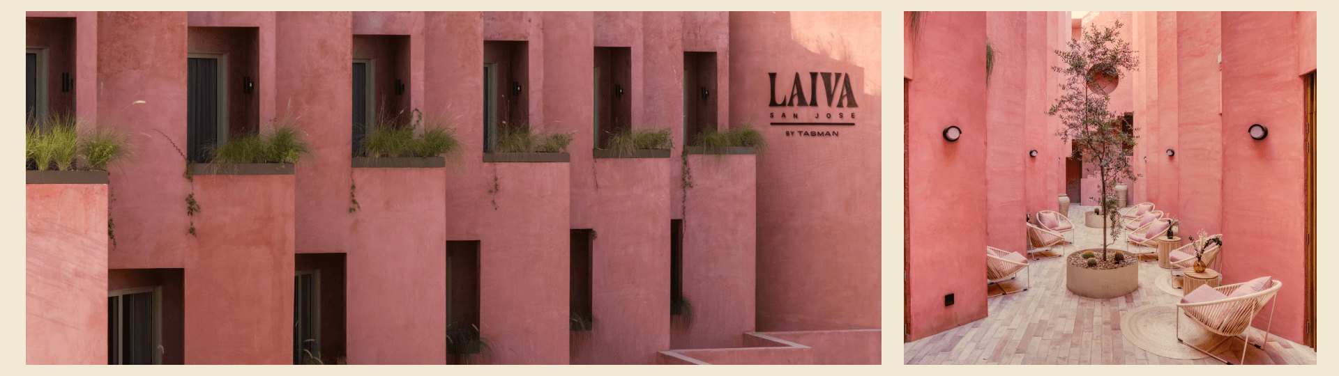 Laiva facade and terrace
